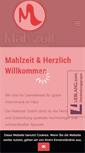 Mobile Screenshot of mahlzeit-gmbh.de
